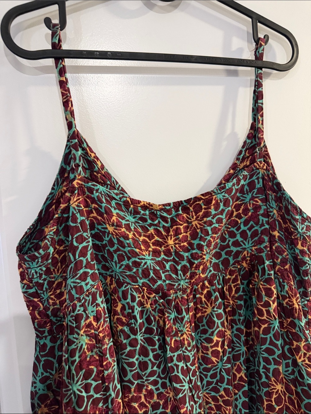 Anthropologie Printed Spaghetti-Strap Jumpsuit - #156 - Picture 9 of 10